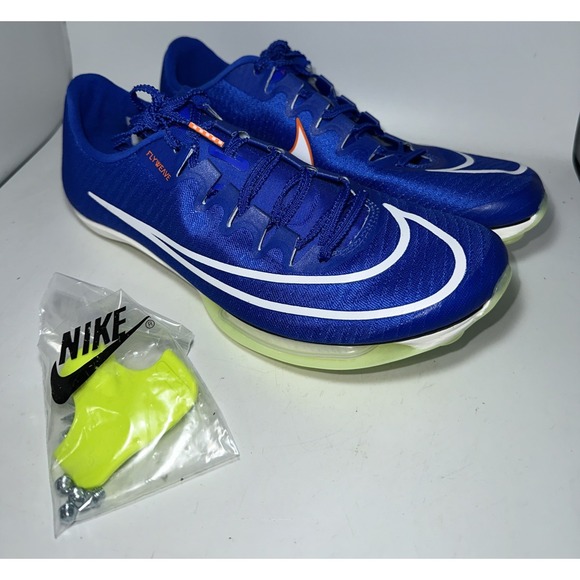 blue nike track spikes